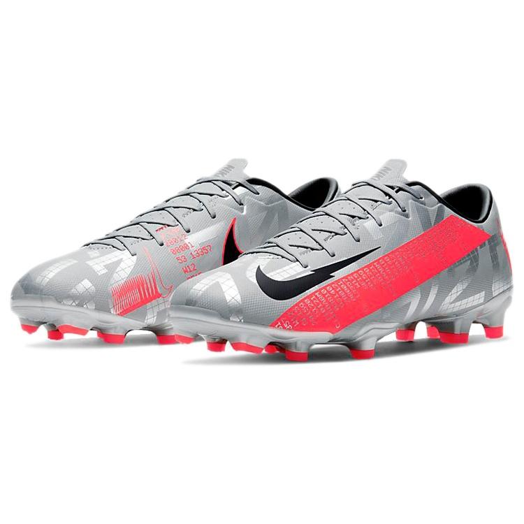 Nike Mercurial Vapor 13 Academy MG 'Metallic Grey Crimson' Men's AT5269-906