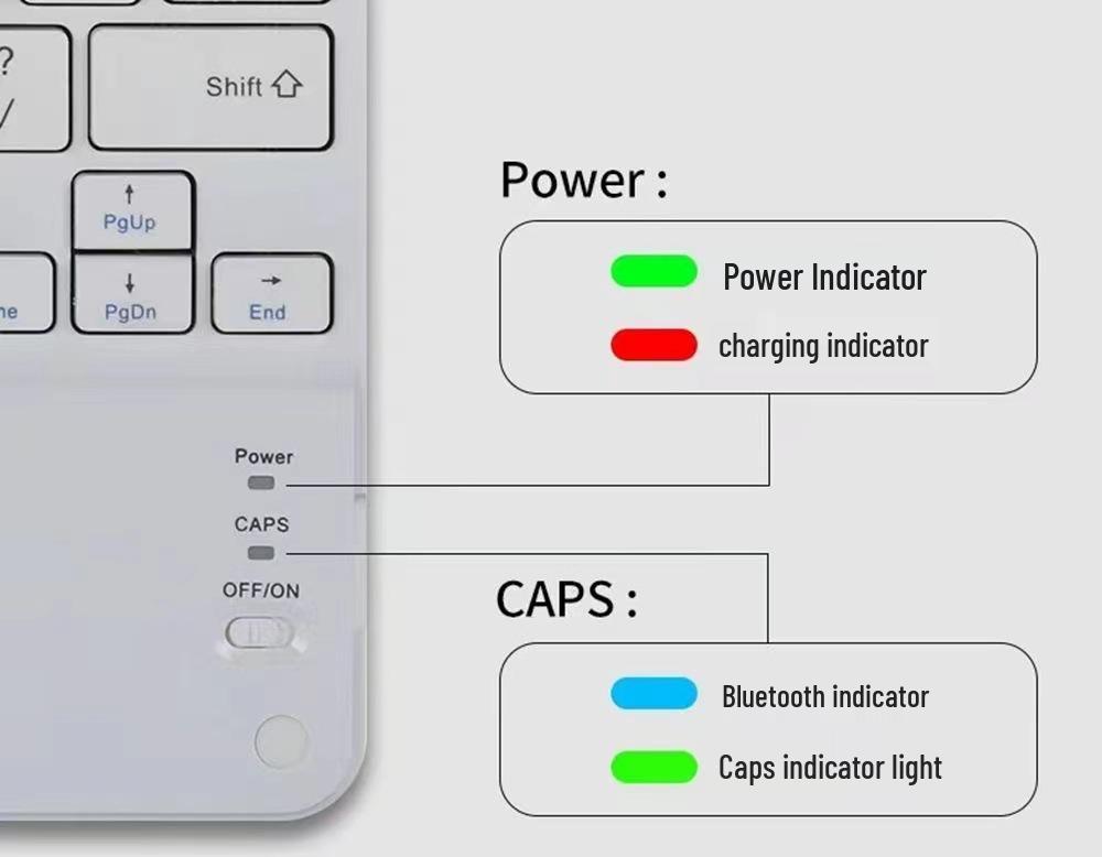 Планшетный обучающий аппарат Baixuelang G6 с Bluetooth-клавиатурой, противоударным силиконовым чехлом и полной защитой