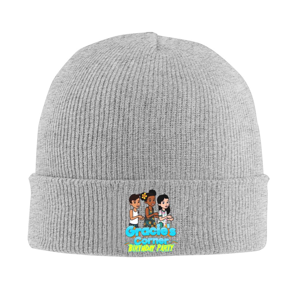 Gracies Family Corner Cute Phonic's Song Winter Skullies Beanies Hat Warm Autumn Knitted Hats Bonnet Caps for Women Men