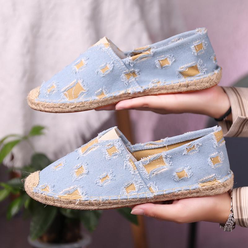 2024 Лето Новая мода Женская Мужская Повседневная Обувь Плоские Кроссовки Дышащие Мужские Слипоны Холщовые Туфли Для Любителей