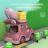 1Pc Baby Cartoon Toy Car Mini Vehicles Inertia Pull Back Cars Montessori Early Education Crawling Toys Car For Toddlers Boys