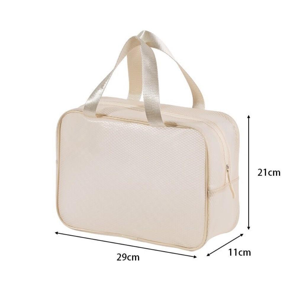 Handheld Mesh Makeup Bag Large Capacity Toiletry Kit Bag New Make Up Organizer Case  Travel