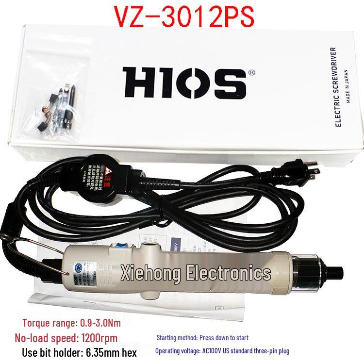 Япония HIOS VZ-1820PS Высокоскоростная электрическая отвертка с легким захватом, подключаемая к сети, с электрической блокировкой VZ-1812PSHEX.