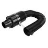 Car Universal Carbon Fiber High Flow Cold Air Filter System Intake Induction Pipe Hose Kit