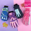 Thick, Waterproof, Windproof, Non-slip, Warm Winter Ski and Snow Gloves for Kids Aged 4-17.