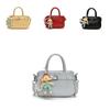 Стильная маленькая женская сумочка из ПУ материала с застежкой-молнией для повседневного использования