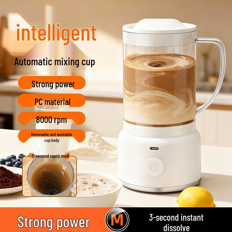 Fully Automatic Detachable Electric Mixer Cup: Coffee, Egg & Milk Froth