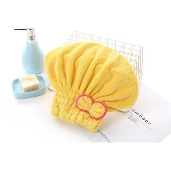 Быстросохнущие полотенца для волос, милые мультяшные шапочки для сухих волос, банные шапочки, 1 шт., переносные шапочки для душа, банные принадлежности