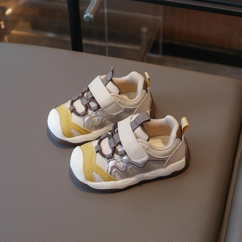 Обувь для малышей детская обувь легкая 2025 осень новая мужская нескользящая с мягкой подошвой детская функциональная обувь женская устойчиво