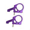 2 Pieces Bike Stem Bicycle Riser Repairing Tool Steer Tube Replacement Front Fork Double