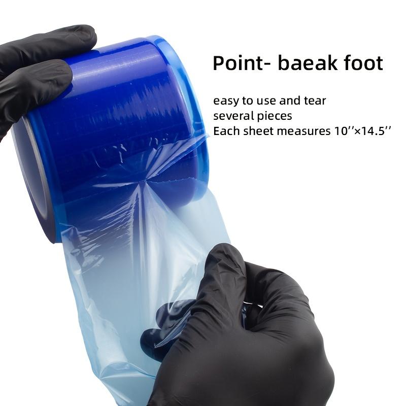 1200Pcs/Roll Dental Protective Barrier Film Disposable Barrier Protecting Film Plastic Oral Material Isolation Membrane