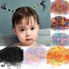 1000Pcs  Hair Accessories Girls Rubber Bands Scrunchy Elastic Hair Bands Kids Baby Headband Decorations Ties Gum for Hair