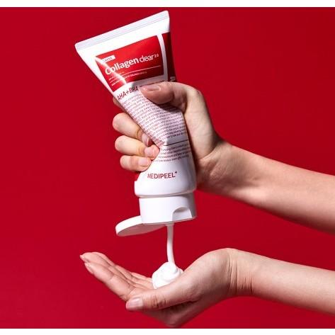 MEDIPEEL Red Lacto Collagen Clear 2.0 Упругая очищающая пенка для лица 300 мл