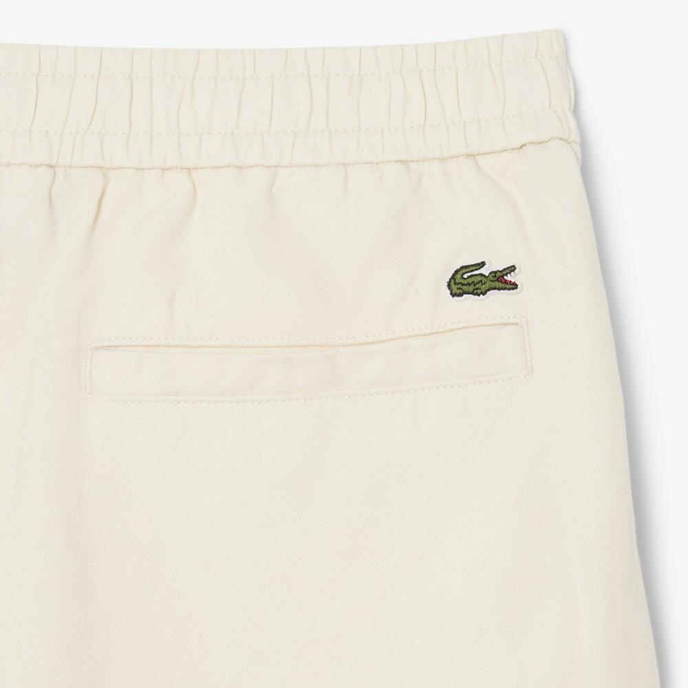 [Lacoste] Men's Linen Blend Banded Shorts GH2628-56G056