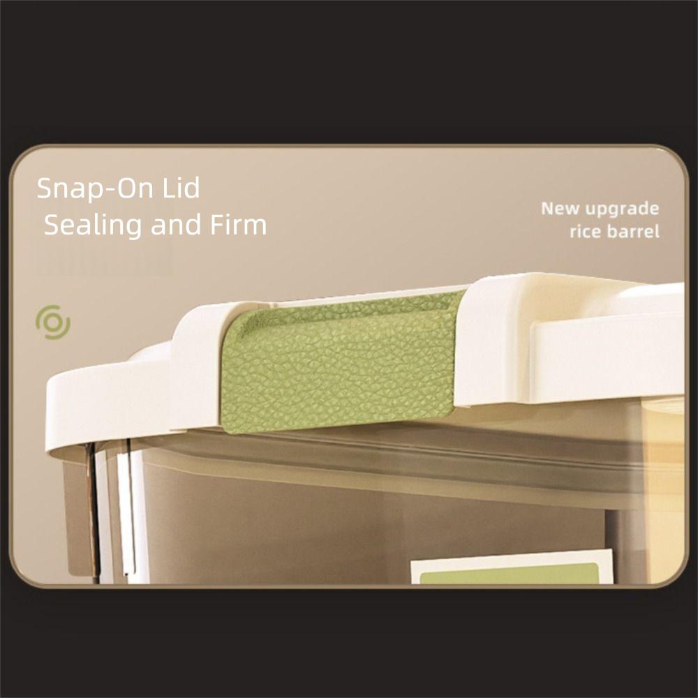 Moisture-proof Rice Bucket Leakproof Cereal Container Creative Food Container