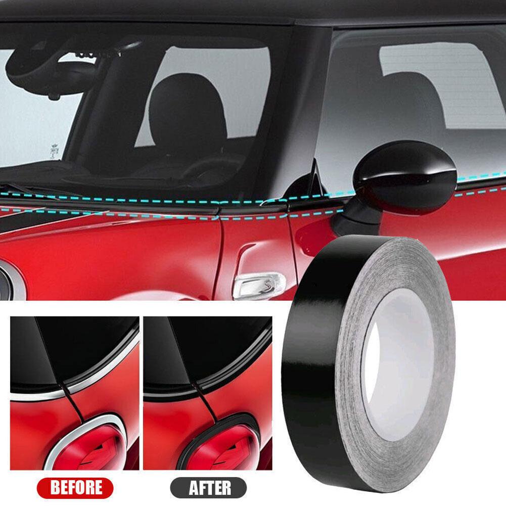 Black Line Car Window Trim Film Stickers Door Waistline Decal For Mini ONE Cooper Countryman R56 R55 R50 R52 R53 R60 R57 R6 Z3N5
