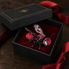 Futuristic Car Interior Ornament 3D Printed Articulated Bee Figurine, Flexible Joint Fidget Toy with Keychain, Mechanical Lightweight Art Statue