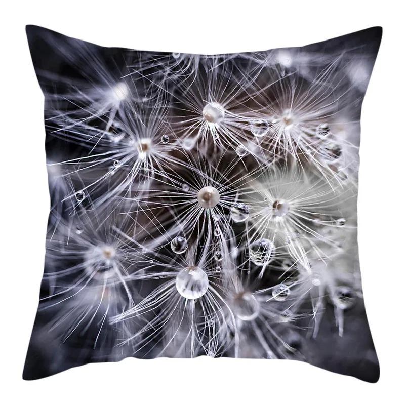 Наволочка с принтом одуванчика Гостиная Офис Дом Наволочка Автомобильные украшения