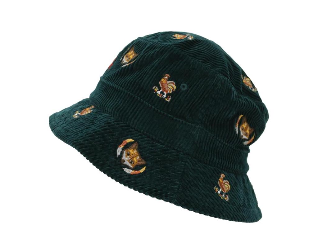 (Поло Ральф Лорен) Мужская и женская вельветовая панама с многоцветной вышивкой Панама 01080155-SM-MULTI [Б/у]