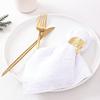 Boho Gauze Napkins Washable Cotton Gauze Napkins Rustic Style Solid Color Napkins for Baby Shower Wedding Tea Party Decoration