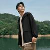 Summer new men's sunscreen clothing UPF10 + ice silk original yarn thin jacket light and breathable outdoor sports sunscreen clothing