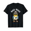 T Shirt with Bird Watcher Nerd Friends Wild Animal Lovers Vintage Washed Soft Slightly Comfortable Homme Versatile Casual