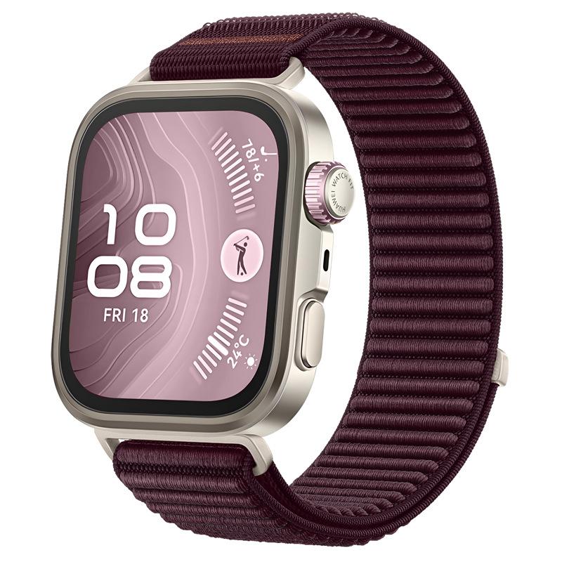 Спортивный плетеный нейлоновый сменный ремешок для HUAWEI WATCH FIT 4 Pro 3 FIT4 / FIT3 Браслет на запястье Аксессуары
