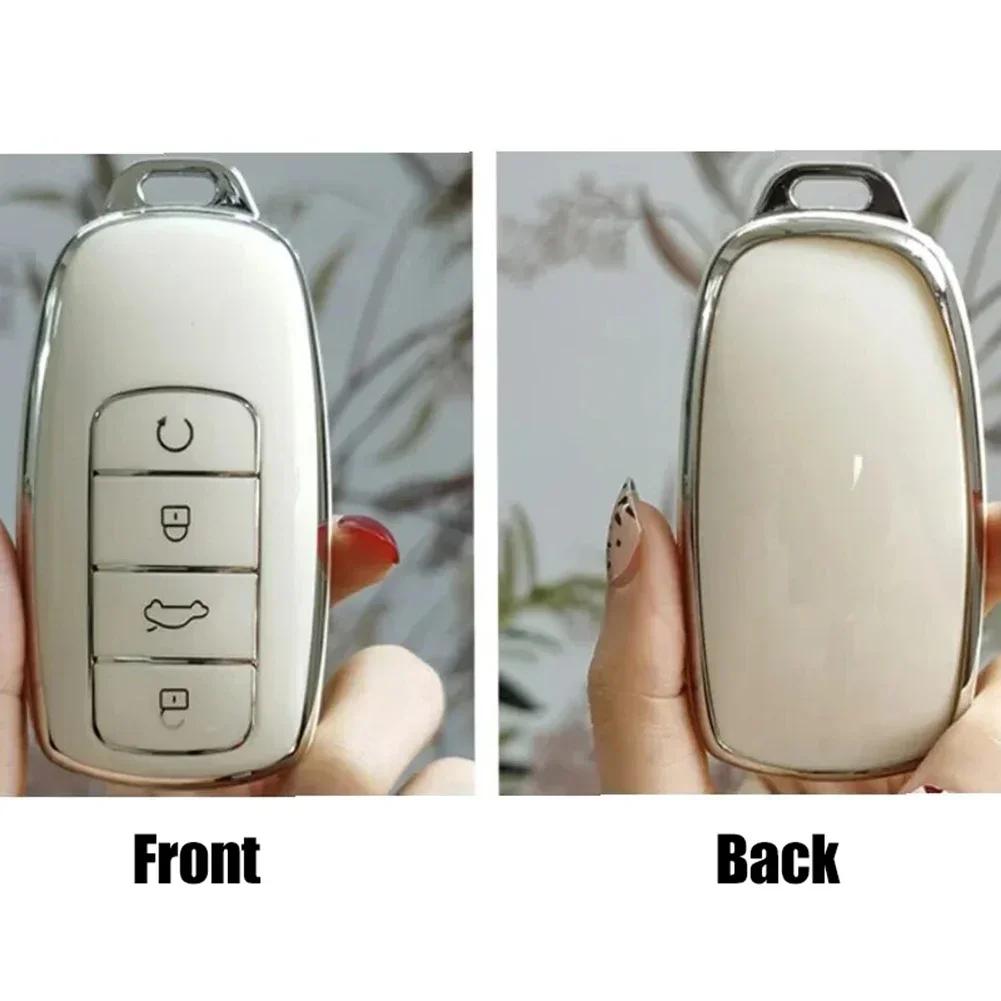Чехол для автомобильного ключа из ТПУ, чехол-брелок для Chery 8 Pro 5 Plus 7pro, защитный держатель для ключа, автомобильные аксессуары
