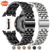 Ремешок из нержавеющей стали для Samsung Galaxy Watch 8/Classic 8 40 мм 44 мм Ремешок для Watch Ultra 2 Ремешок для Galaxy Watch 7 Ultra