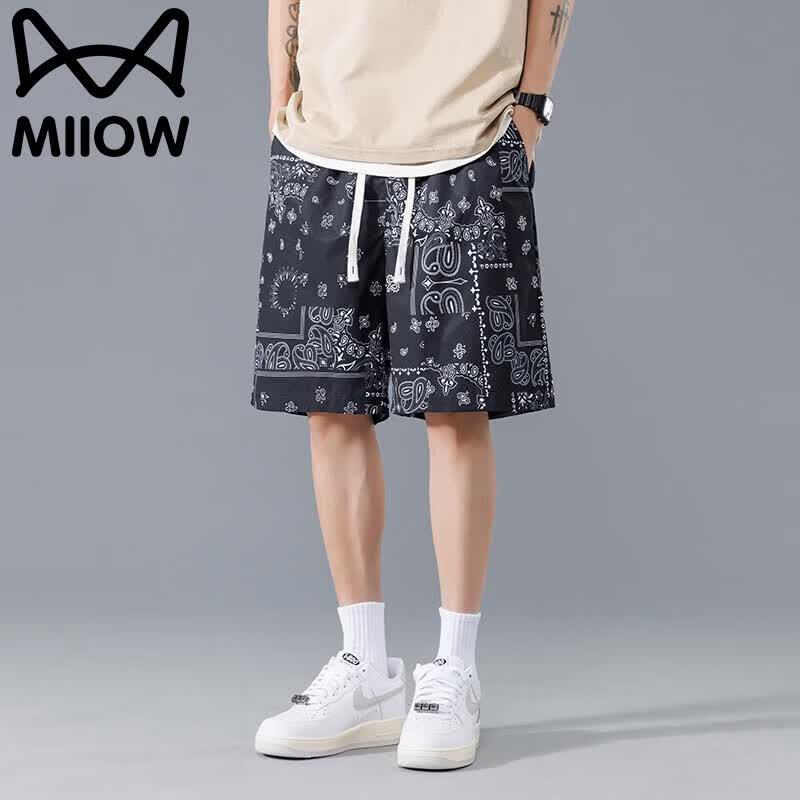 MIIOW Мужские летние дышащие пляжные шорты