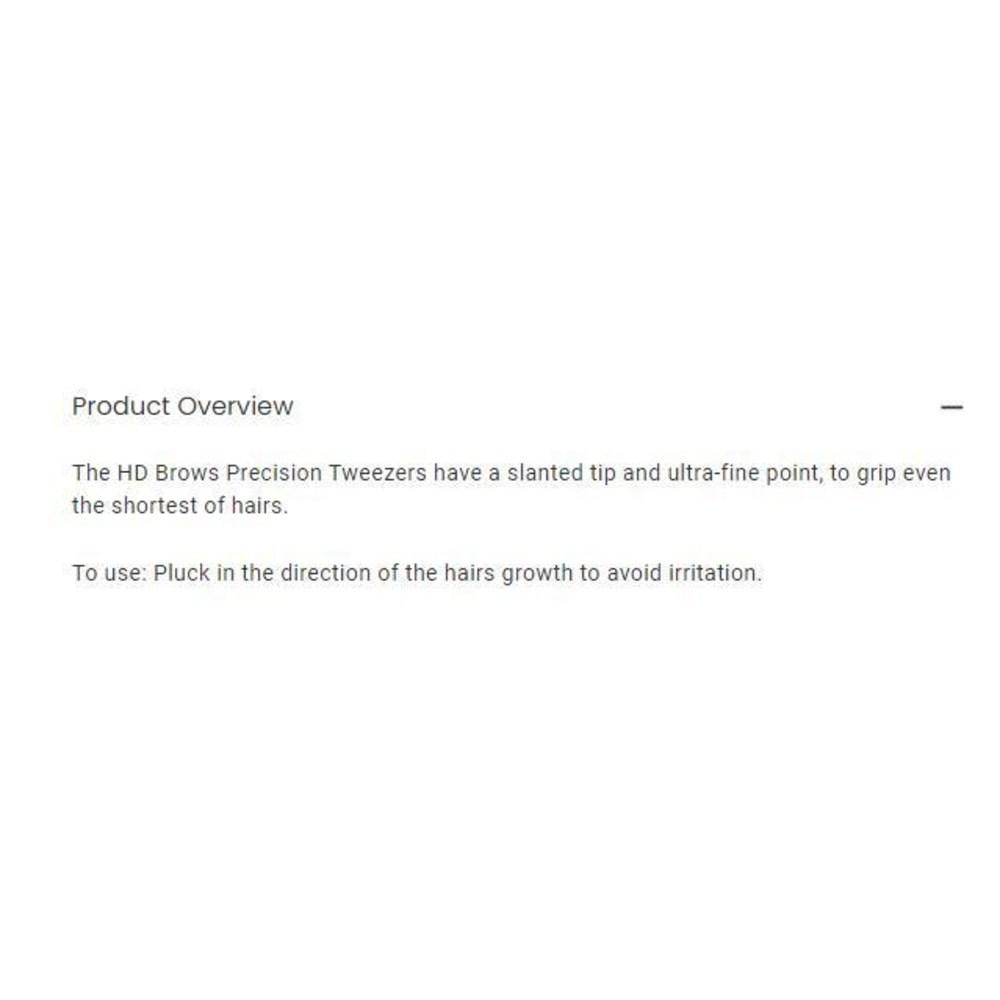 HD Brows HB Brows Tool Precision Tweezers 2 упаковки, 2 шт.