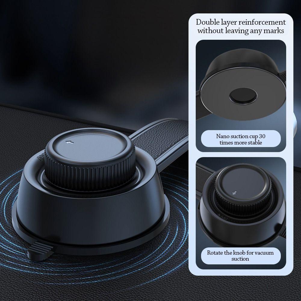 Магнитный держатель для телефона на присоске, вакуумный двусторонний адсорбционный кронштейн, новое автомобильное крепление для навигации