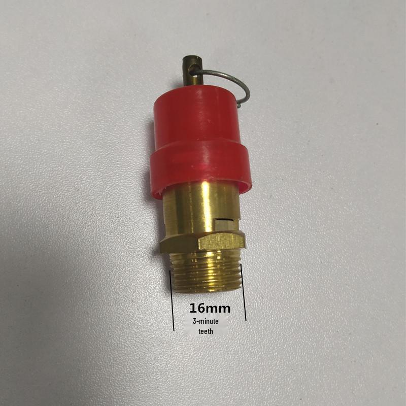 Small Air Compressor Pump Relief Valve with Pull Ring, 0.25/8 & 0.36/8, 8 kg