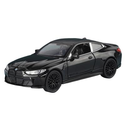 1/32 BMW M4 G82 Купе Сплав Модель Спортивного Автомобиля Литой Металлический Транспорт Автомодель Симуляция Звук и Свет Коллекция Детская Игрушка Подарок