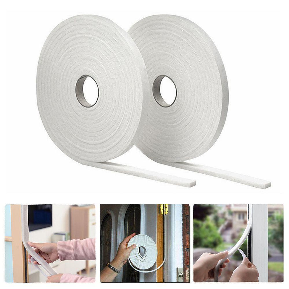 Adhesive Soundproof Anti Collision Window Gap Seal Strip EVA Foam Draught Excluder Sealing Tape