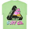 Palace Футболка Ss22 Tri-Surf Co унисекс, цвет фисташковый зеленый P22TS161