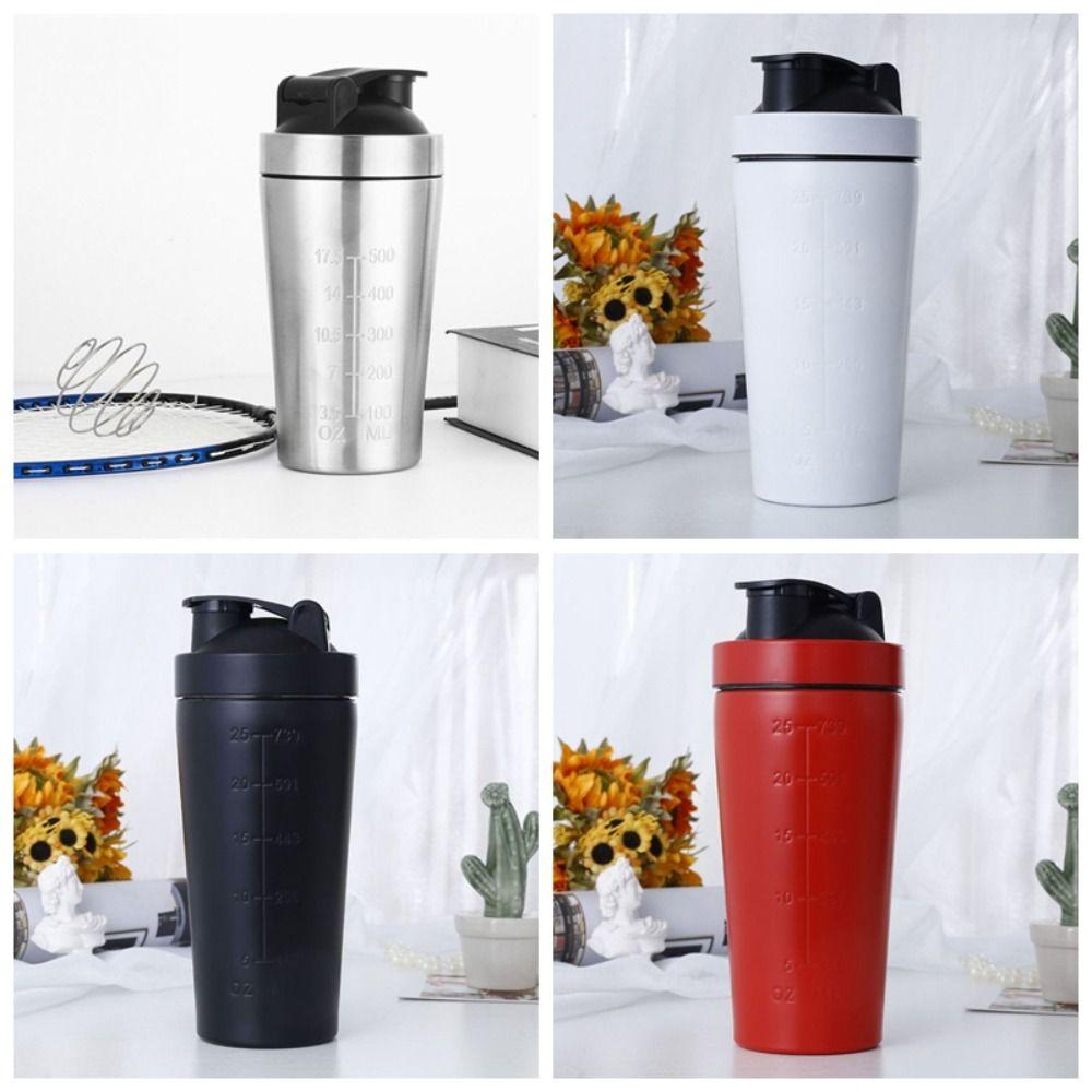 500 мл/750 мл Whey Shakes Cup с весами Sports Water Cup Fitness Protein Powder Cup Camping