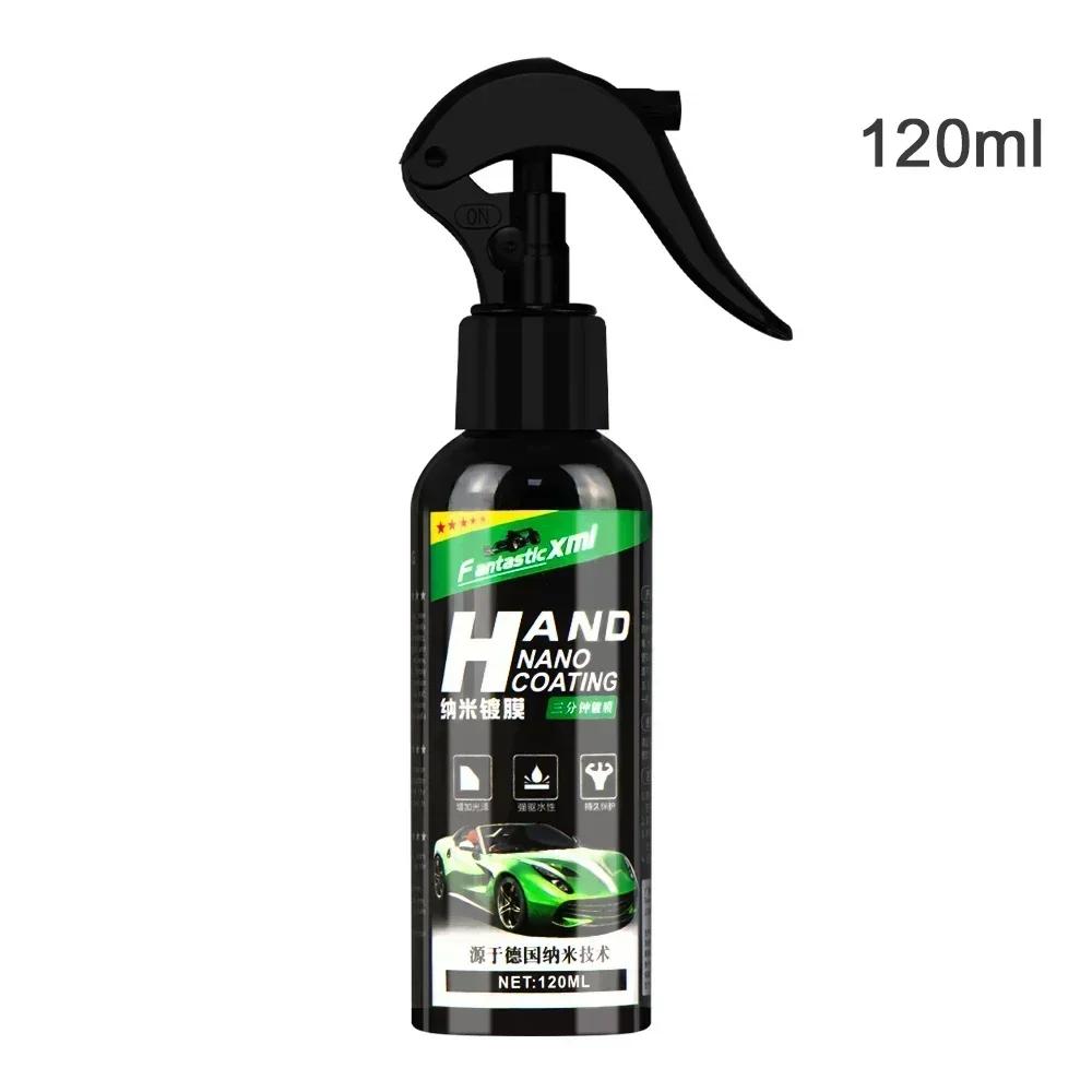 Нанокерамика 100 мл-500 мл Автомобильное покрытие Средства для ухода за автомобилем Жидкий спрей Полироль Восковая пленка Комплект для защиты лакокрасочного покрытия Аксессуары