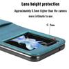 Чехол из ПУ кожи для Samsung Z Flip 6 5 4 3 2 Flip6 Flip5 Flip4 Flip3 Flip2 5G Защитный чехол для телефона с держателем для нескольких карт