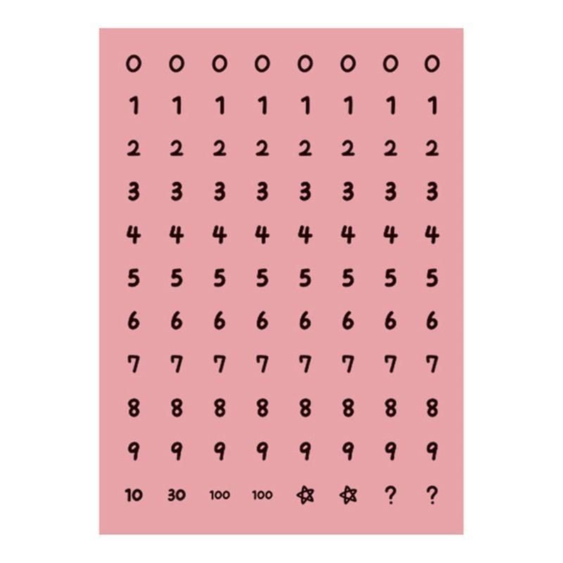 Декоративные наклейки своими руками Алфавит Цифры Наклейки Материал Клей