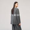 Женский блейзер YERAD в стиле smart casual свободного кроя