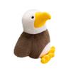 Cute Simulated Bald Sea Eagle Doll Plush Toy Eagle Vulture Bird Doll Boy Soothing Rag Doll