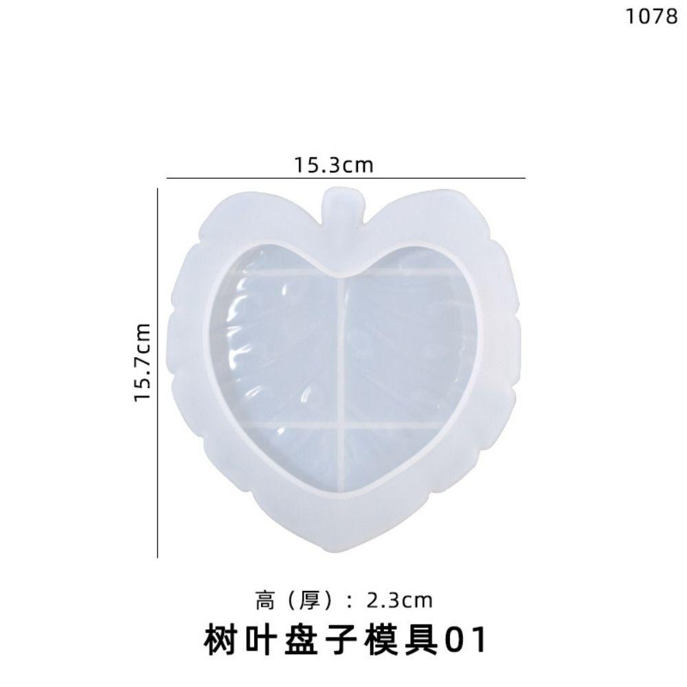 Форма листьев Гинкго Лист Лоток Силиконовые Формы Силиконовый Дисплей Хранение Блюдо Форма Для Подарка