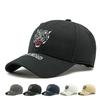 Tiger Head Embroidered Baseball Cap Men's Outdoor Sunscreen Sun Hat