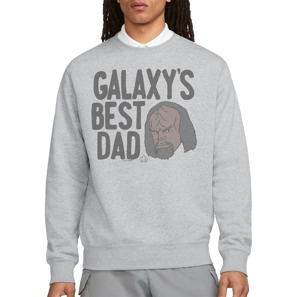 Star Trek: The Next Generation Unisex Adult GalaxyÂ´s Best Dad Sweatshirt