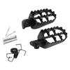 Алюминиевая подножка для Yamaha PW50 PW80 Honda XR50R CRF50 CRF70 CRF80 CRF100F Питбайк Передняя подножка Мото Комплект