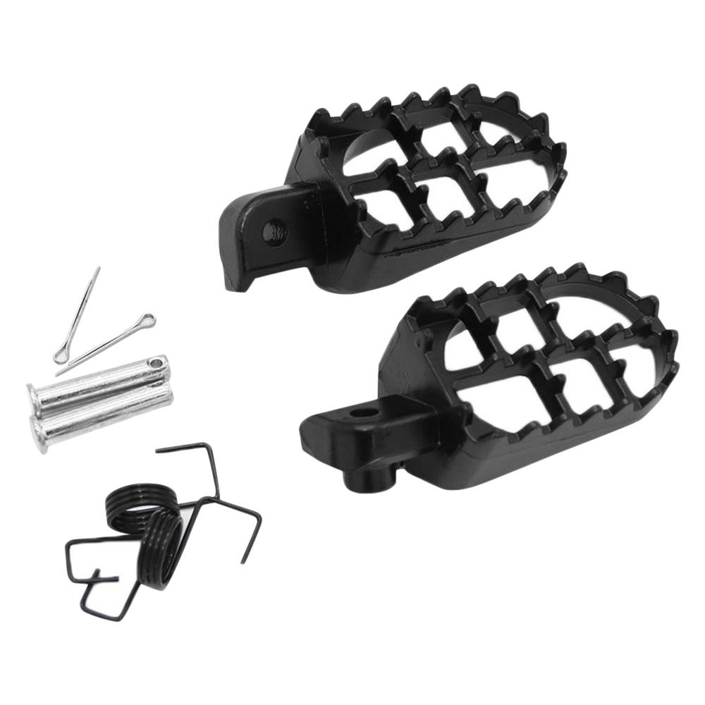 Алюминиевая подножка для Yamaha PW50 PW80 Honda XR50R CRF50 CRF70 CRF80 CRF100F Питбайк Передняя подножка Мото Комплект