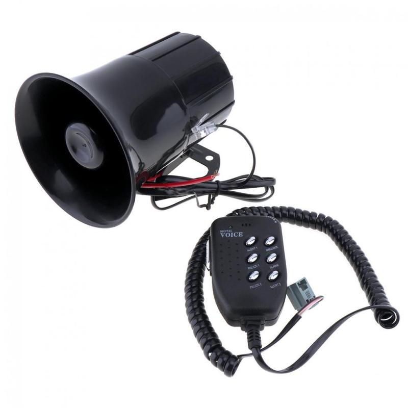 Громкоговоритель для автотранспорта 12V 6 Звук 100W