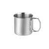 Handle Water Cup Picnic Mug Silver 260/350/600/660ML