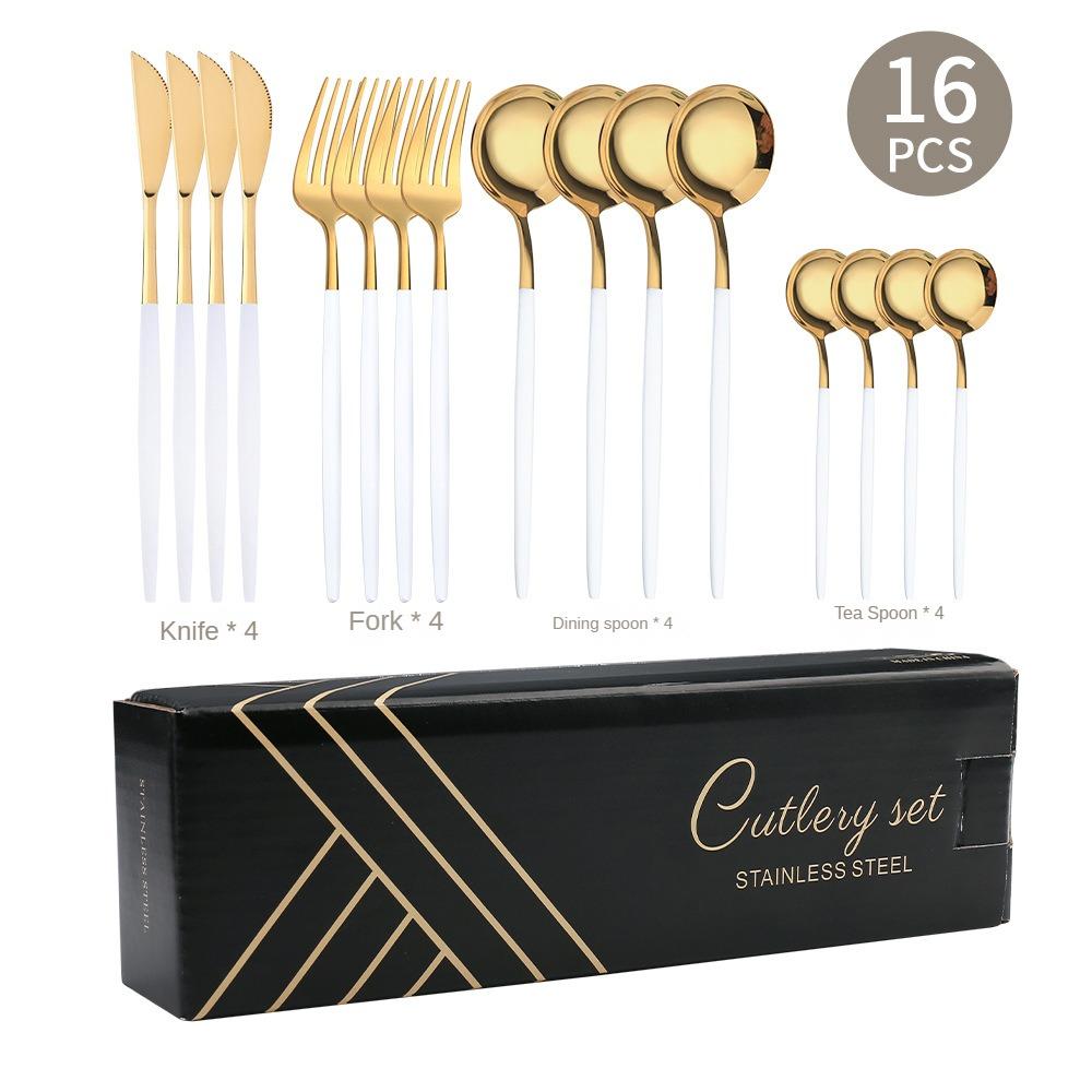 HANYANG 410 Посуда из нержавеющей стали. Товары для семейного отеля. Набор ножей, вилок и ложек для стейка. Посуда в западном стиле.